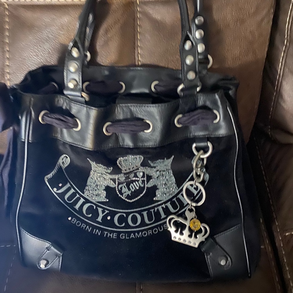 Juicy Couture Purse with golden accents